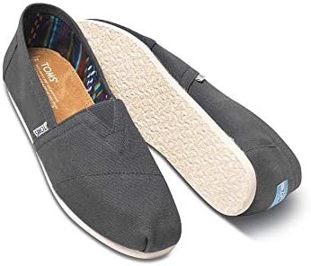 Toms Men's Espadrille Loafer Flat, Grey, 8 | Image 7