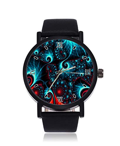 Preisvergleich Produktbild Electronica Epica Fashion Herren Armbanduhr Quarz Edelstahl Lederband Casual Uhr