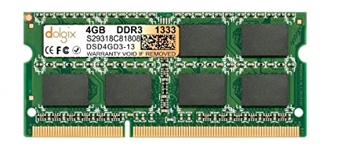 Dolgix 4GB DDR3 1333MHz Laptop RAM Notebook RAM (Memory) SO-DIMM