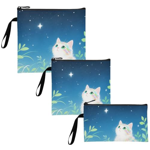 Paquete de 3 bolsas reutilizables para bocadillos y bocadillos escolares reutilizables para niños, estudiantes, adultos, comida