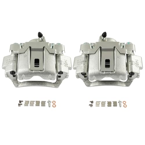 Image of SCITOO 19B1656 19B1655 Rear Left & Right Disc Brake Calipers w /Bracket For Lexus For LX450 1996-1997,For Toyota For Land Cruiser 1993-1997,Single Piston