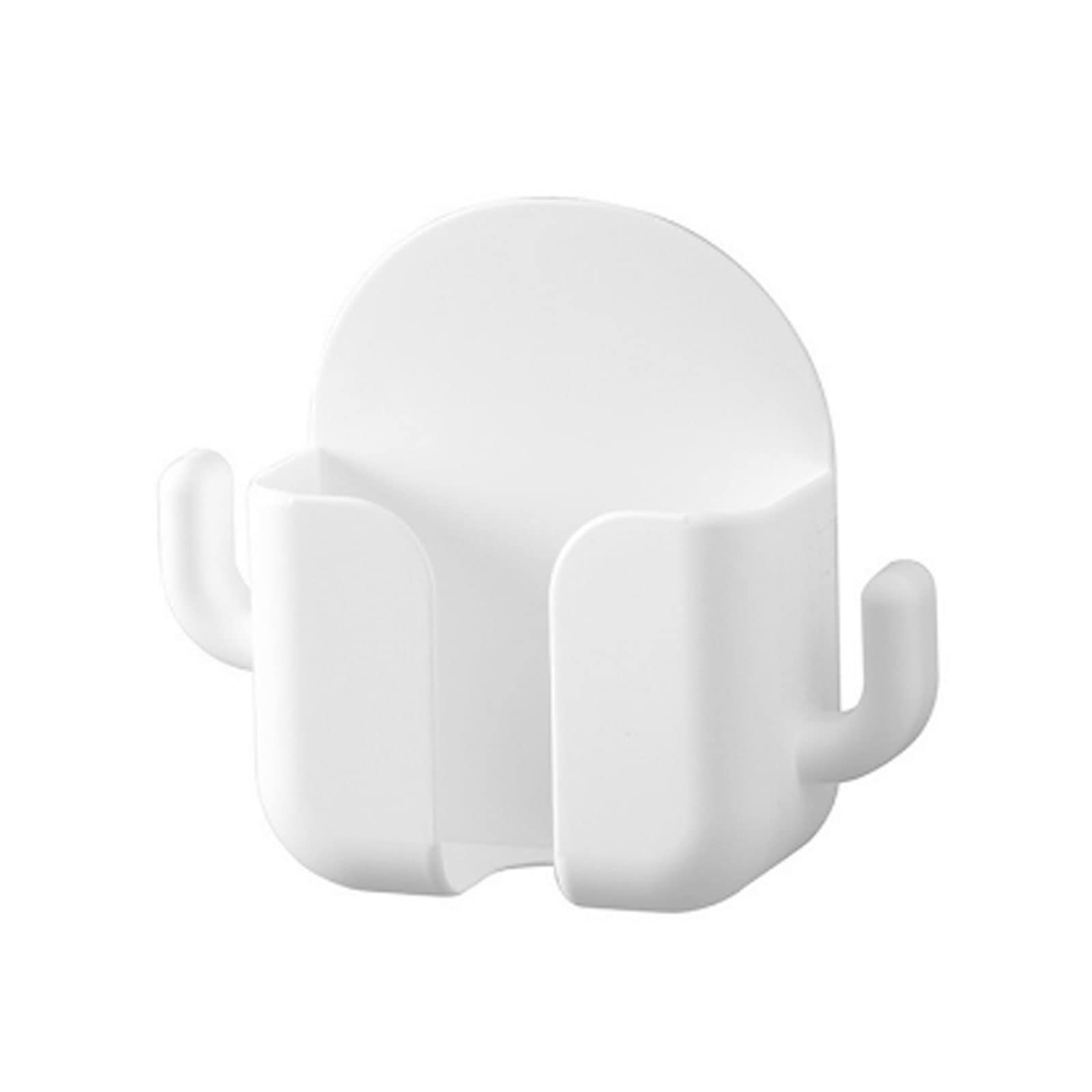 Support mural blanc pour télécommande évitant les pertes d'objets