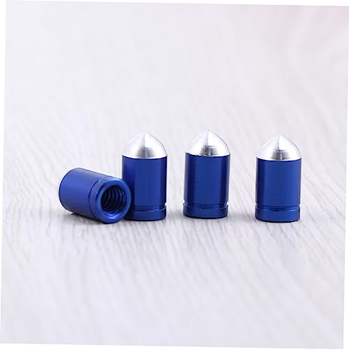 FAVOMOTO 12pcs Tapas de Válvula para Neumáticos de Bicicleta en Aleación de Aluminio Anodizado para Montaña, Previene Suciedad y Lluvia, Fácil Instalación, Decoración para Neumáticos miniatura 4
