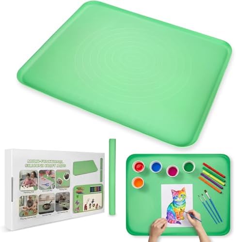 Extra Large Silicone Painting Mat for Crafts, 24