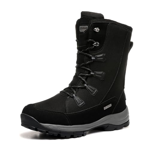 ROCKMARK Men's Mid-Calf Snow Boots