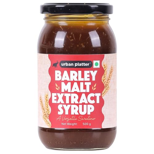 Urban Platter Barley Malt Extract Syrup Sweetener, 500 g