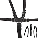 5 Point Seat Belt Safety Strap Belt for Stroller Pushchair Pram Buggy Safe Protection, Adjustable High Chair...