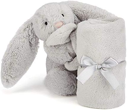 grey bunny comforter