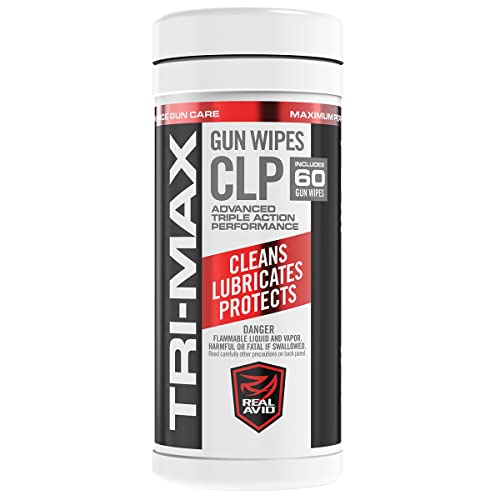 Real Avid Tri-Max CLP Gun Cleaning Wipes – 60...