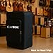Clapbox Cajon Bag - Universal Size for all Cajons, 10 mm Padding (H:50cm W:30cm L:30cm) - Standard Size, Cajon Gig Bag with Carry Handle and Shoulder Straps
