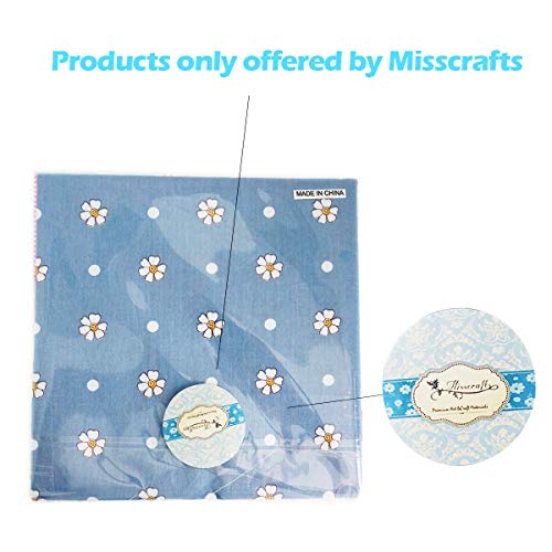 Cotton Quilting Fabric Misscrafts 50Pcs 8" X 8" (20Cm X 20Cm) Craft Supplies Top Fat Quarter Bundles Floral Precut Fabric Square For Diy Craft Patchwork #TOP5