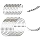 20 Stück Achsmanschette Schelle, Edelstahl CV Schlauchschellen Set, Einstellbar Achsmanschetten Schlauchklemmen Werkzeug Benötigen Keine Schrauben (10 Stück groß 10 Stück klein)