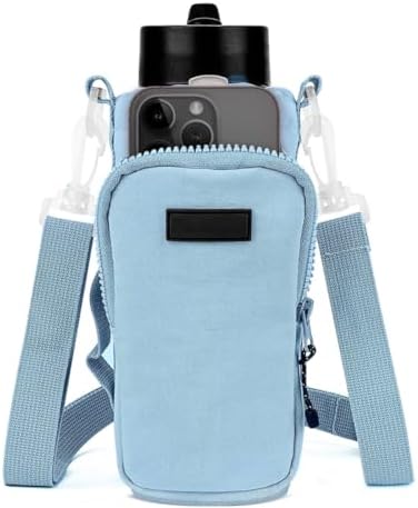 Bolsa Porta Garrafa Squeeze para Copo Térmico Com Alça Ajustável ...