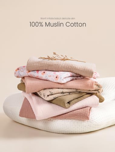 Image of Termichy Muslin Baby Lounger Covers: 30x20 Fitted for Snuggle Me Lounger