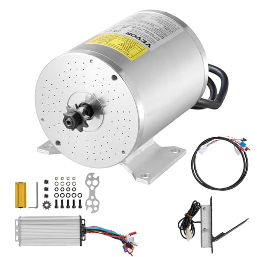 VEVOR Kit Motore Elettrico Senza Spazzole da 1800 W Motore