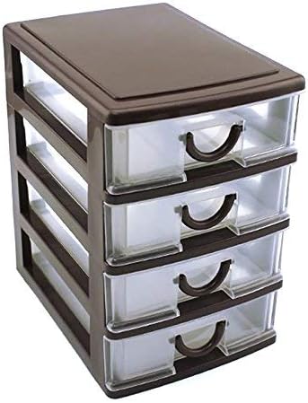 Hrph Drawer Durable Plastic Office Table Desktop Debris Cosmetic Drawer Style Holder Storage Box