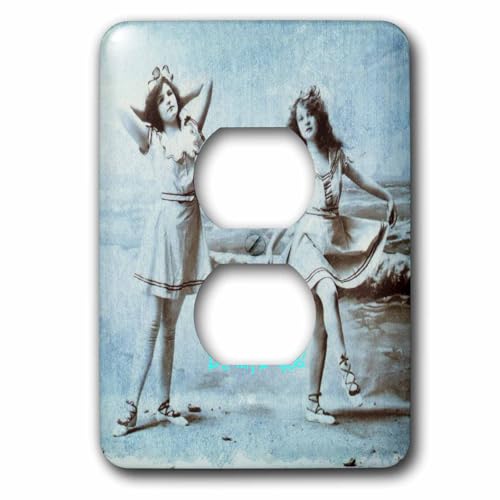 Double prise d&eacute;corative de qualit&eacute; 3dRose lsp_10942_6 Angelandspot