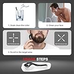 540 Titanium Derma Roller - Microneedle Micro Needle Roller for Men and Women Home Use - Microneedling Roller Microneedle Skin Care Tool A8 - Image 3