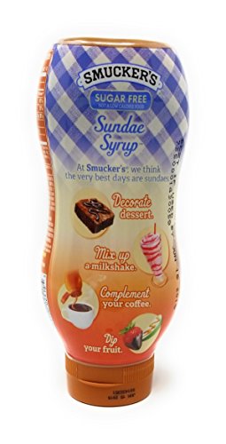 Smucker's Sundae Syrup Sugar Free Caramel Flavored Syrup, 19.25oz (Pack of 3) - Thumbnail 2