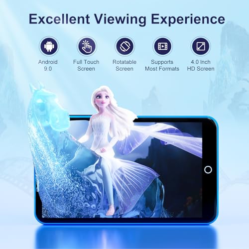 image for Fanvace 80GB MP3 Player with Bluetooth and WiFi, Android MP3 & MP4 Pla