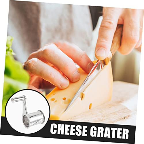 Rallador Giratorio Manual de Acero Inoxidable 2 Piezas miniatura 3