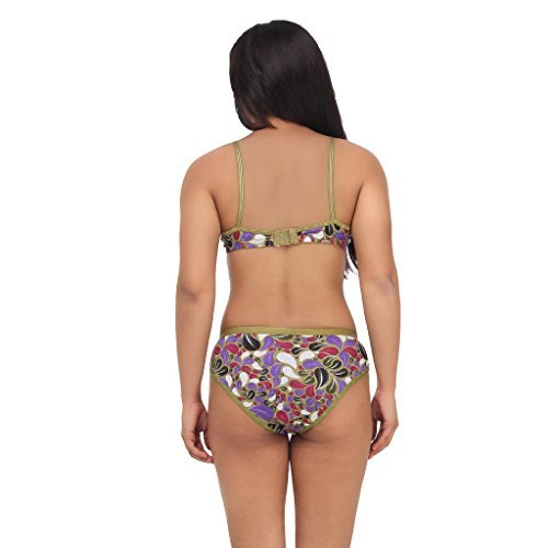 Image of Embibo Women Cotton Bra Panty Set for Women Lingerie Set for Honeymoon Bra Panty Set for Women with Sexy Bra Panty Set for Women Innerwear
