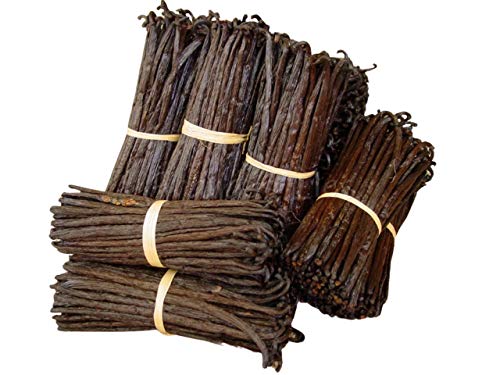 Foto von Bourbon Vanille aus Madagaskar, 10 ganze Vanilleschoten in hoher Qualität und größer als 16 cm, Gewicht circa 30 gr, Gourmetqualität, in praktischer Vakuumverpackung für längere Haltbarkeit