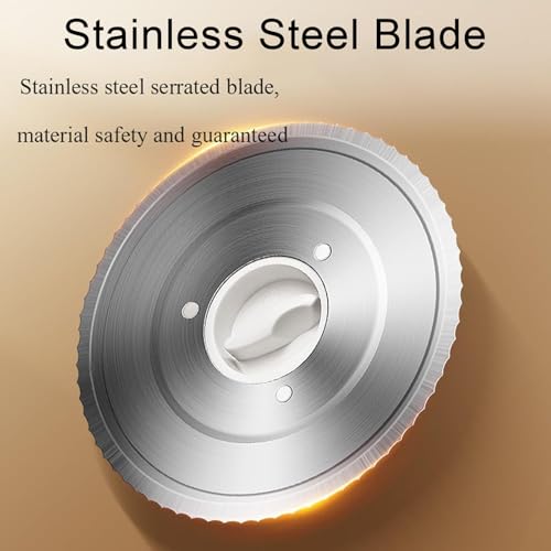 Electric Meat Slicer Machine, Foldable Design with Adjustable Thickness 1-15mm, Alloy Steel Blade, Removable Food Slicer for Deli, Meat, Cheese, and Bread - Image 3
