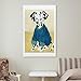 Hanna Peterson Dalmatian in Sweatshirt Poster Artworks Picture Print Poster Wall Art Painting Canvas Decor Home Posters Decorative 12x18inch(30x45cm)