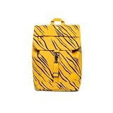 Lefrik Mochila Kaut Mini Perfecta para el día a día Tejido 100% Reciclado 30x22x13 cm 340gr (Tiger)