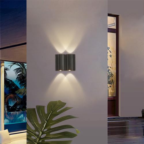 Lámpara LED exterior para iluminar zonas oscuras de la pared con flexión 6