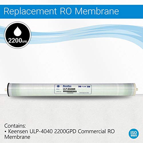 Max Water Reverse Osmosis Keensen ULP-4040 2200-2600 GPD Commercial RO Membrane