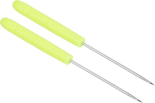 PATIKIL Raqueta de bádminton que ata el punzón, raqueta de tenis de cuerda recta punzón guía herramienta