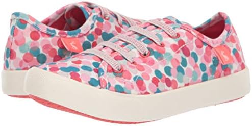 Joules Unisex-Child JNR Coast Pump Sneaker, White Fairy Ditsy, 9 M US Little Kid | Image 6