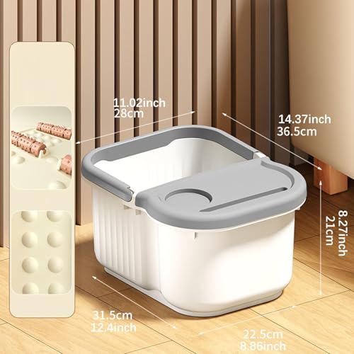 Tina para baño de pies con masaje Kokiya tamaño S miniatura 6
