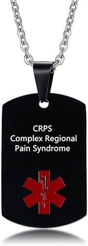 Miniatura 8 de Collar de identificación de alerta médica grabado con láser personalizado para hombres, mujeres, niños y niñas, cadena de acero inoxidable, colgante