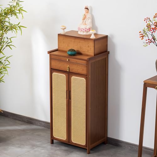 �ґz�p�Ւd�e�[�u�� �|�� �v�[�W���L���r�l�b�g ���[�t�� �F��A�ґz�A�c�搒�q�A�ƒ�̏@���I�����Ɏg����l�p�Ւd�L���r�l�b�g(Brown (rattan door),62cm/24.4in)