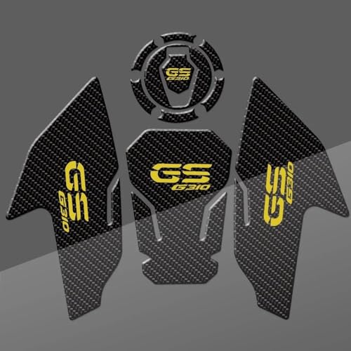 Protection réservoir 3D transparente arête poisson G310GS 2018-2024