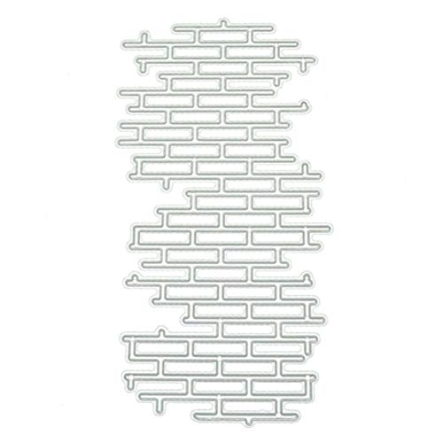 Dellefuture Découpe Matrices Carte Fond Grilles Scrapbooking Die Cutters Gaufrage Pochoir Album Décor Halloween Cadeau De Noël Argent Cover