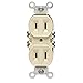 2-Prong Plug Duplex Outlet(Single Pack)