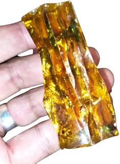 احجار كريمة زركون خشنة سائبة بلون اصفر ذهبي