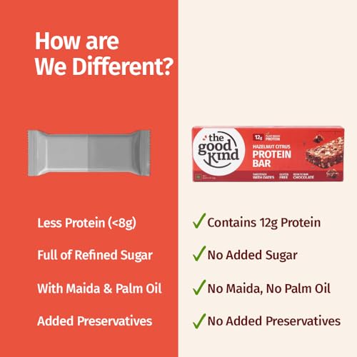 Image of The Good Kind Hazlnut Chocolate Cookies (1 Pack) & Hazelnut Citrus Protein Bar (2 Pack), Nutty Protein Snack, Perfect for Snacking, Gluten Free Snacking, Palm Oil free & Vegan (Combo Pack of 3)