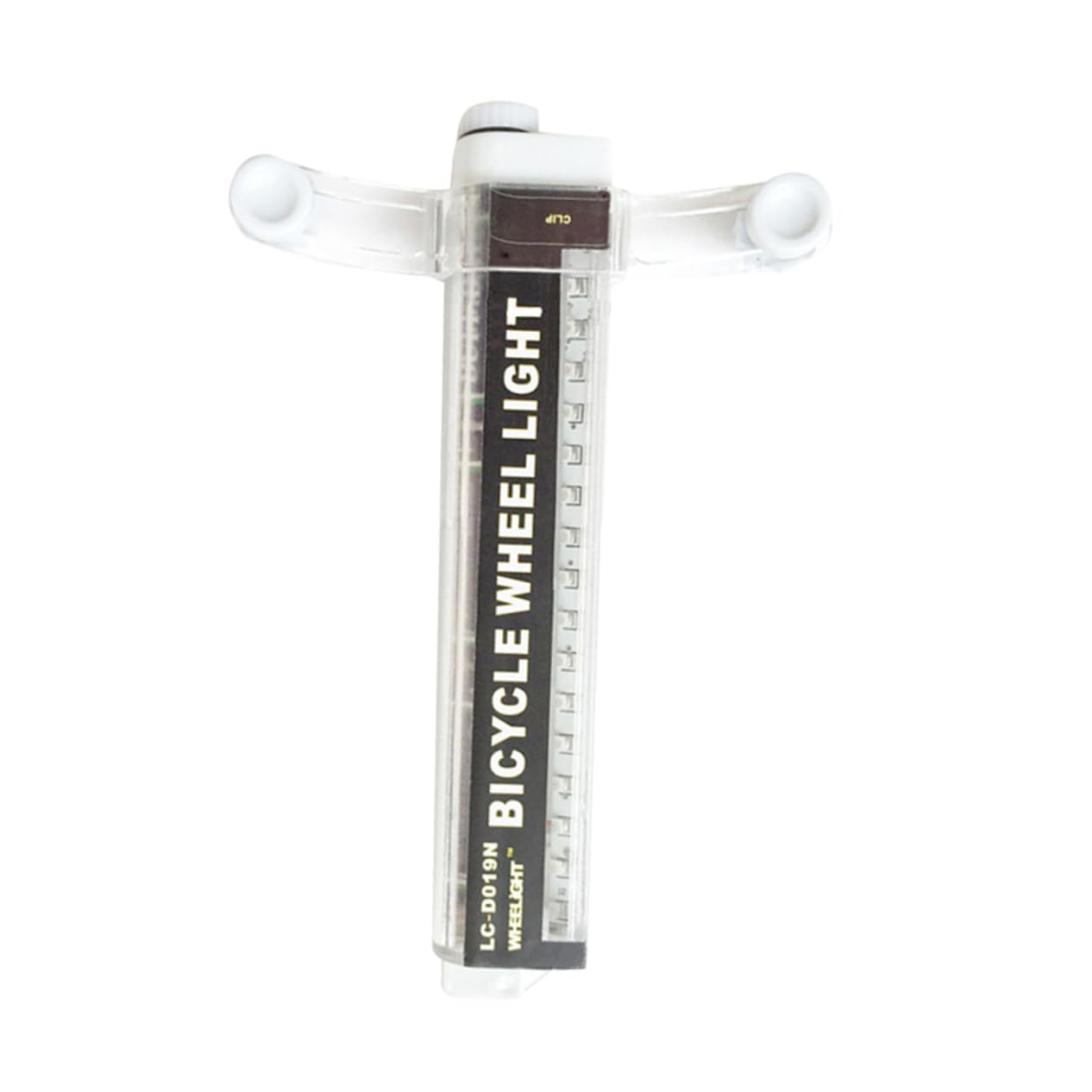 Toddmomy Lot De 3 Éclairages LED pour Roues De Vélo 42 Motifs Couleurs Variées Sécurité Nocturne sans Piles Noir