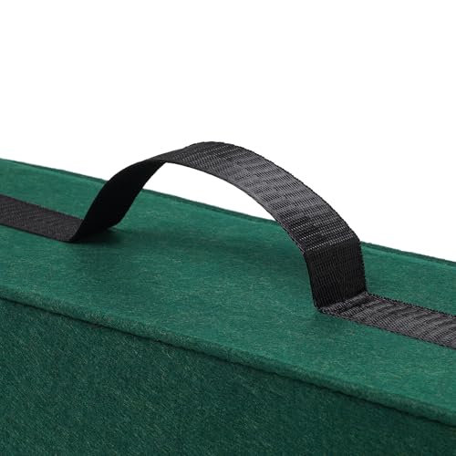 Image of JVCV Large Car Trunk Boot Organizer, Car Storage and Organizer Anti Slip Car Accessories Organizer for Car, Suv, Sedan, Truck, Minivan Anti Slip Bottom (Large - Green)