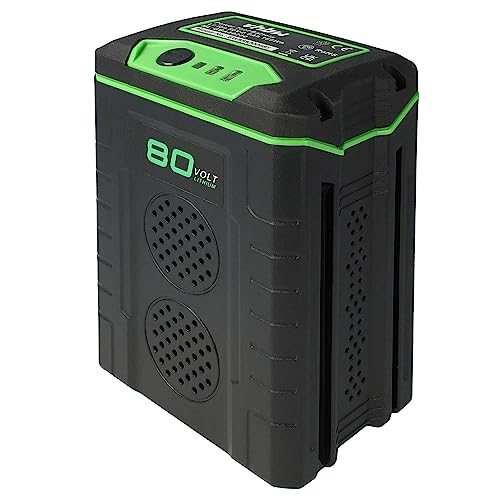 vhbw Batterie Remplacement pour Greenworks GBA80500, GBA80400 pour Tondeuse Outil de Jardinage (2000mAh, 80V, Li-ION)
