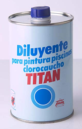 Industrias Titan. S.l 83000101 - Diluyente Pint Piscina Al Disolvente Titan 1 Lt