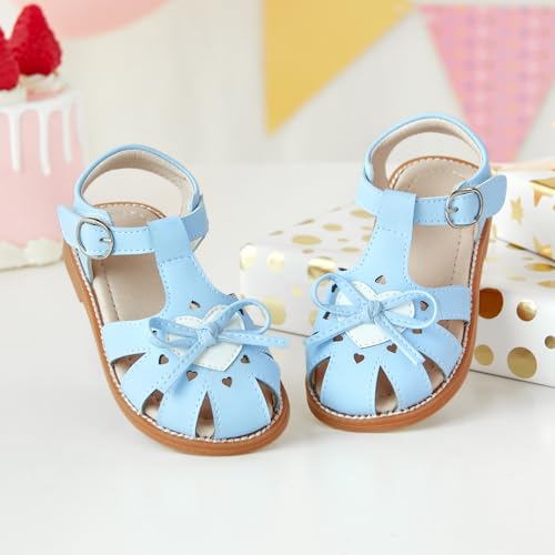 Image of Kiderence Toddler Girls Sandals Little Girls Kids Summer Shoes Toddler Sandals