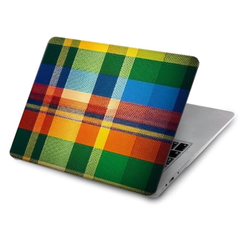 Housse MacBook Pro 14 multicolore en tissu pour travailler au café avec style