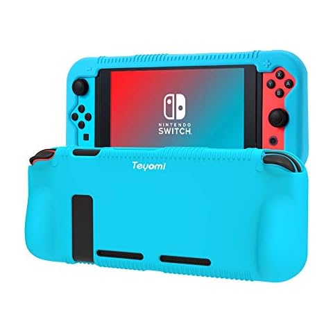 Teyomi Nintendo Switch Silicone Case with Storage Cover