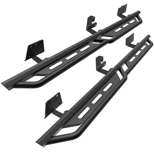 Estribos para Ram 1500 Crew Cab 2019-2026 negro texturizado